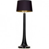 Lampa podłogowa szklana Zürich Black | 4Concept