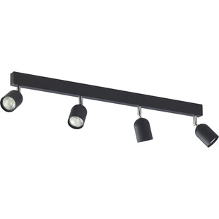 Reflektor 4-punktowy czarny Top IV | TK Lighting - Sklep Lamp