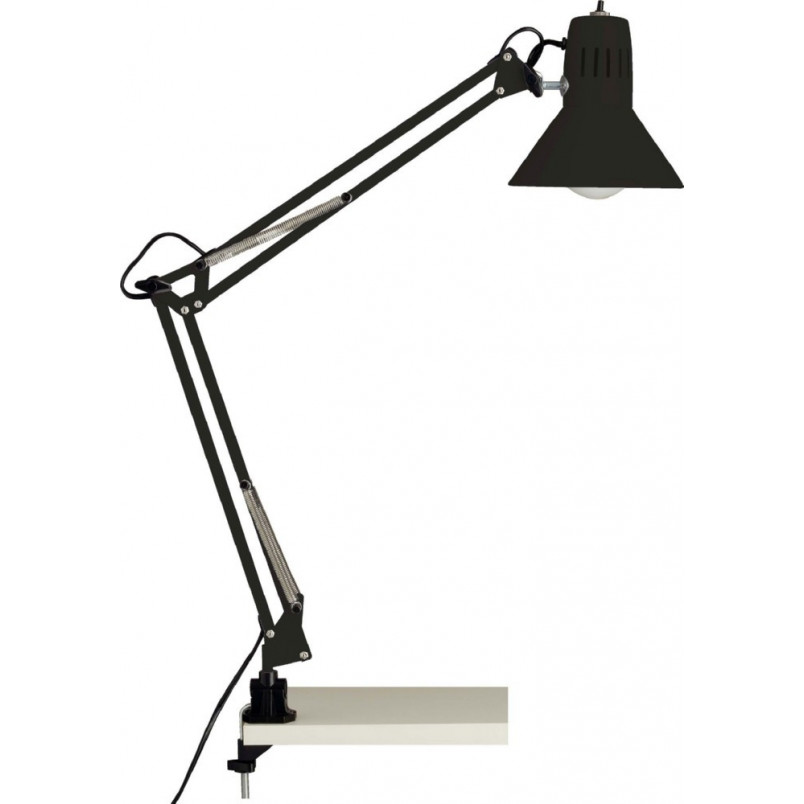 Lampa biurkowa Brilliant Hobby czarna - Styl Loft | Kup teraz!
