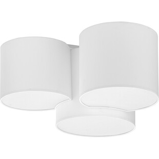 Plafon Mona III biały TK Lighting | Lampa do salonu