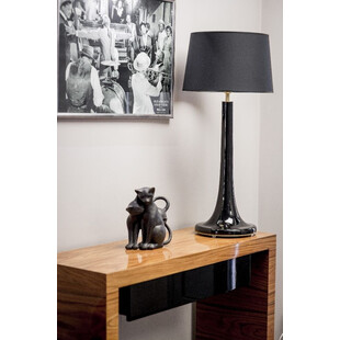 Lampa stołowa czarna Lozanna | 4Concept - Eleganckie oświetlenie