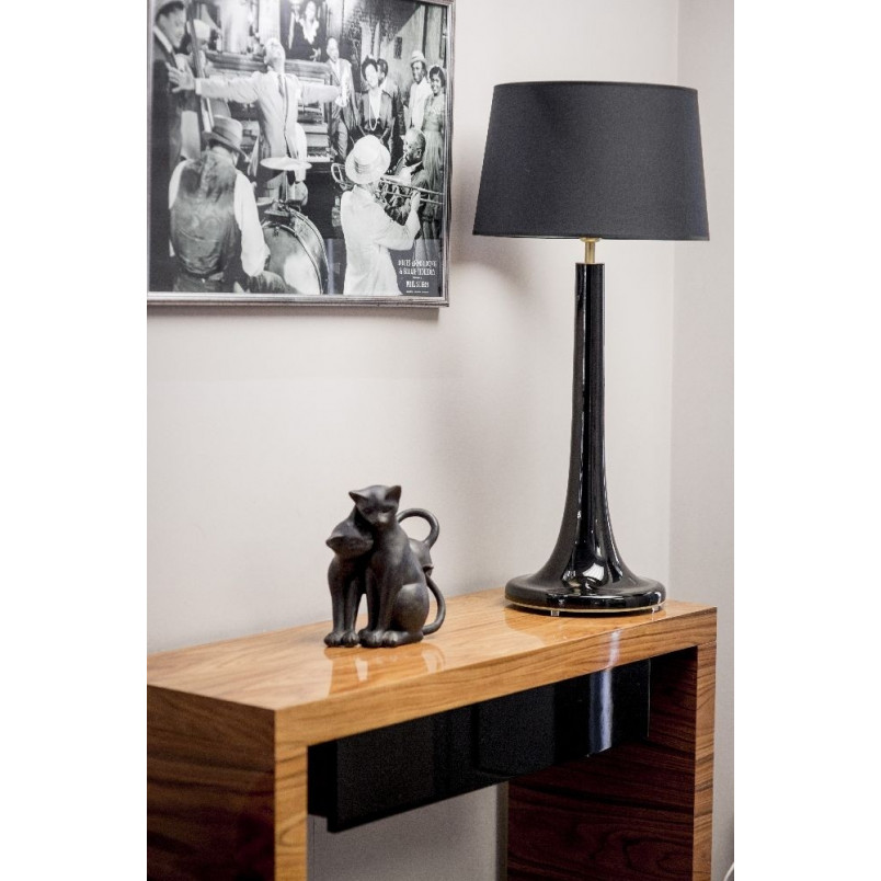 Lampa stołowa czarna Lozanna | 4Concept - Eleganckie oświetlenie