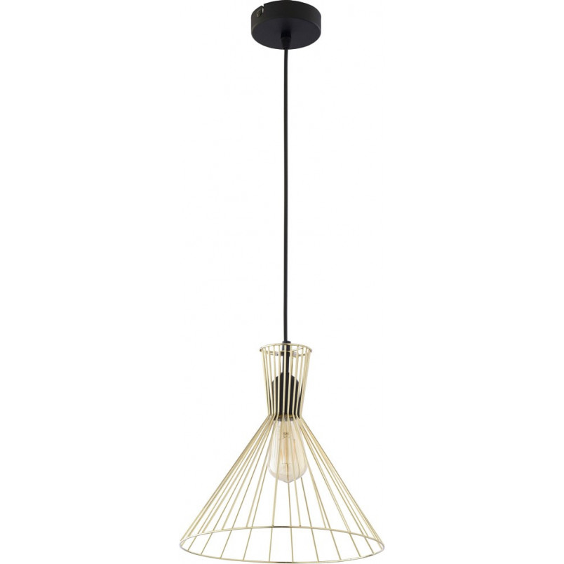 Złota lampa wisząca Sahara TK Lighting | E27