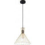 Złota lampa wisząca Sahara TK Lighting | E27