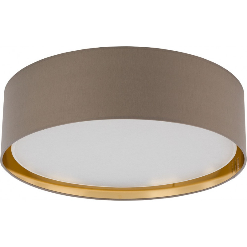 Plafon Glamour Bilbao 60cm | Beżowo-Złoty TK Lighting