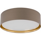Plafon Glamour Bilbao 60cm | Beżowo-Złoty TK Lighting