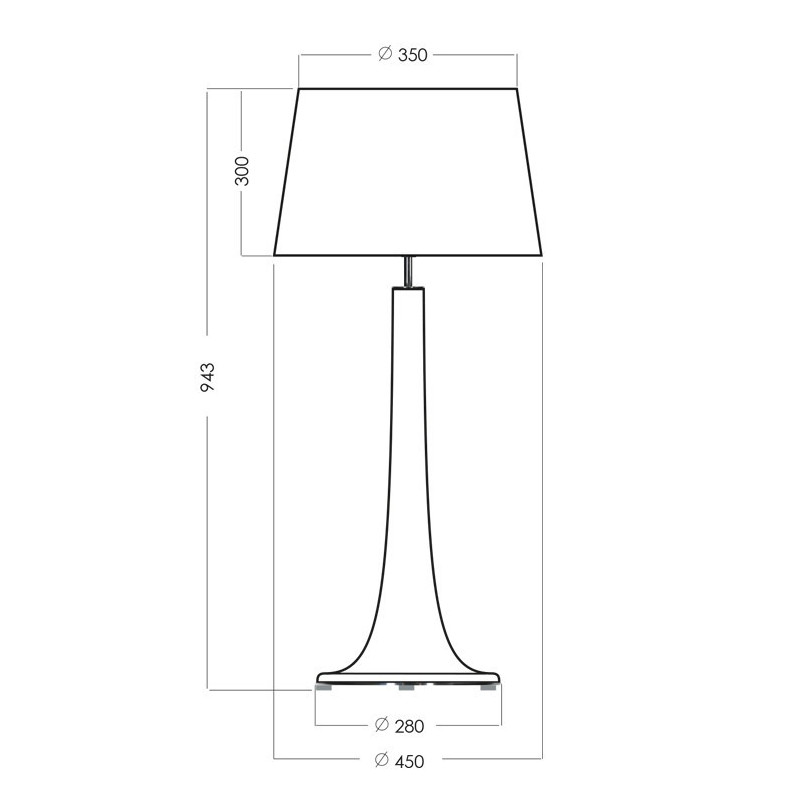 Lampa stołowa Lozanna | 4Concept - Elegancki design
