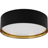 Plafon Glamour Bilbao | Czarno-Złoty 60cm | TK Lighting