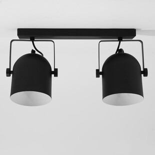 Plafon sufitowy podwójny Spectra II Czarny TK Lighting