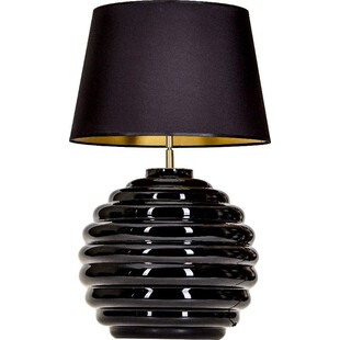 Lampa stołowa czarna Saint Tropez | 4Concept - Eleganckie oświetlenie