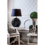 Lampa stołowa czarna Saint Tropez | 4Concept - Eleganckie oświetlenie