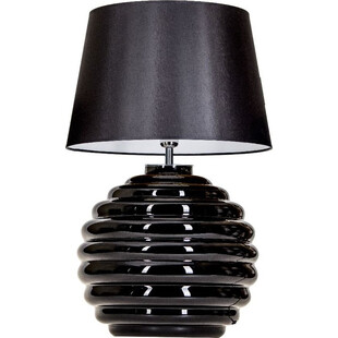 Lampa stołowa czarna Saint Tropez | 4Concept - Eleganckie oświetlenie