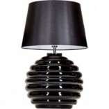 Lampa stołowa czarna Saint Tropez | 4Concept - Eleganckie oświetlenie
