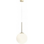 Lampa Wisząca Szklana Kula Bosso 30cm - Aldex | Eleganckie Oświetlenie