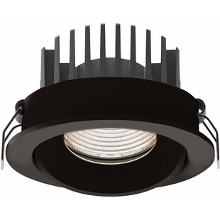Oprawa łazienkowa Cyklop 9cm LED czarna MaxLight | Downlight IP65