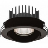 Oprawa łazienkowa Cyklop 9cm LED czarna MaxLight | Downlight IP65
