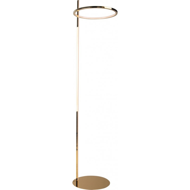 Lampa podłogowa glamour Lozanna LED złota MaxLight | Sklep