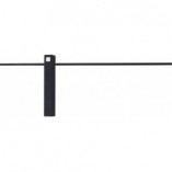 Kinkiet LED czarny MaxLight Sabre | Minimalistyczny design