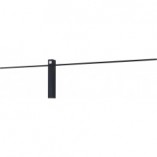 Kinkiet LED Sabre czarny MaxLight | Minimalistyczny design