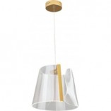 Lampa wisząca glamour Seda LED złota MaxLight - Odkryj elegancję!