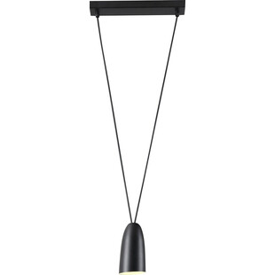 Lampa wisząca Sistema czarna - MaxLight | Minimalistyczny design