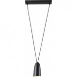 Lampa wisząca Sistema czarna - MaxLight | Minimalistyczny design