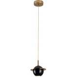 Lampa wisząca glamour Uranos czarna - MaxLight | Eleganckie oświetlenie