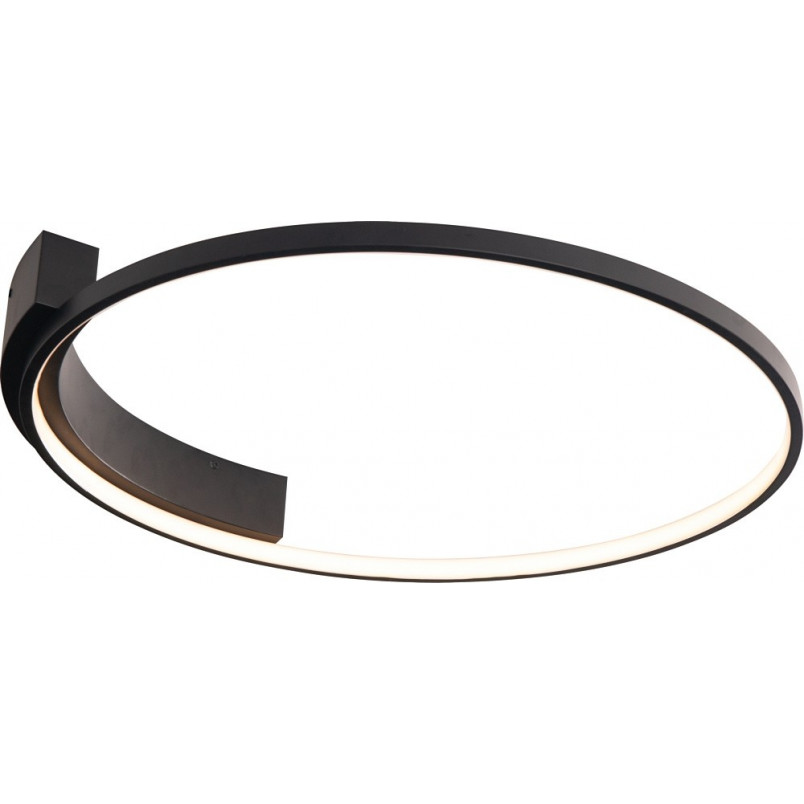 Plafon LED Velvet 60cm Czarny MaxLight - Nowoczesne Oświetlenie
