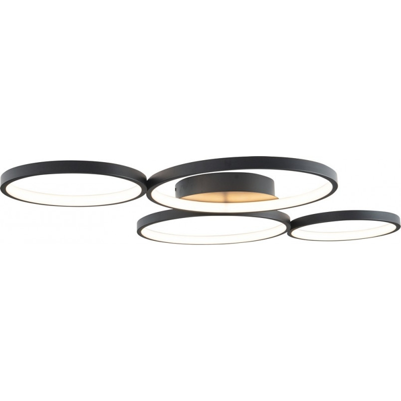 Plafon LED Velvet czarny MaxLight | Nowoczesne oświetlenie