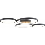 Plafon LED Velvet czarny MaxLight | Nowoczesne oświetlenie