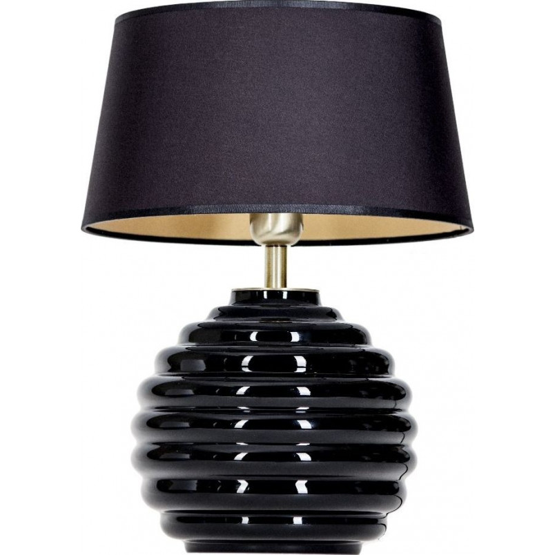 Lampa stołowa szklana Antibes Black 4Concept | Sklep