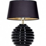 Lampa stołowa szklana Antibes Black 4Concept | Sklep