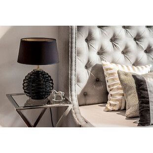 Lampa stołowa szklana Antibes Black 4Concept | Sklep