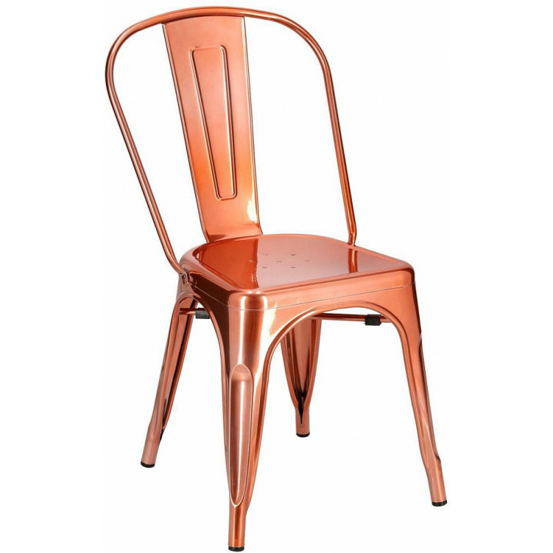 Krzesło Paris D2 Design - Miedziane, Designerskie | Kup Teraz