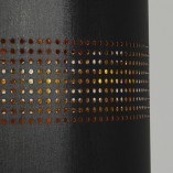 Lampa wisząca czarno-złota ażurowa Tago 50cm | TK Lighting