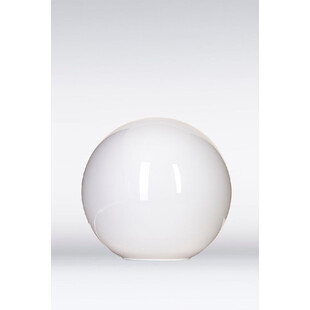 Lampa stołowa szklana Lucca | Biała | 4Concept