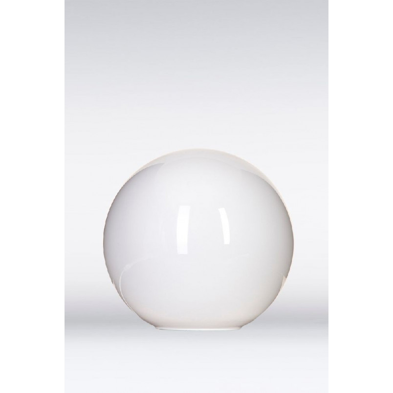 Lampa stołowa szklana Lucca | Biała | 4Concept