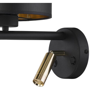 Kinkiet Hilton II LED złoty/czarny | TK Lighting - Eleganckie oświetlenie