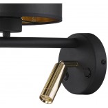 Kinkiet Hilton II LED złoty/czarny | TK Lighting - Eleganckie oświetlenie
