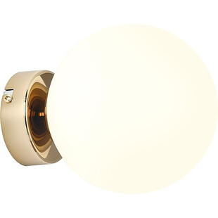 Kinkiet Glamour Ball Gold Aldex | Szklana Kula, Biało-Złoty