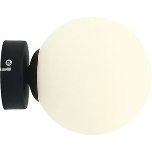 Kinkiet szklany Aldex Ball Black | Elegancki design