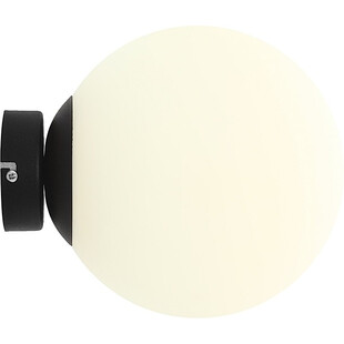 Kinkiet szklany kula Ball Black 20cm Aldex - Eleganckie oświetlenie