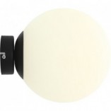 Kinkiet szklany kula Ball Black 20cm Aldex - Eleganckie oświetlenie