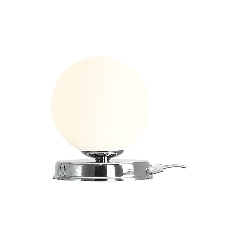 Lampa stołowa szklana Ball Chrome 14 - Aldex | Elegancki design