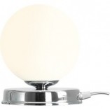 Lampa stołowa szklana Ball Chrome 14 - Aldex | Elegancki design