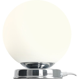 Lampa stołowa szklana Aldex Ball Chrome 20 - Elegancki design