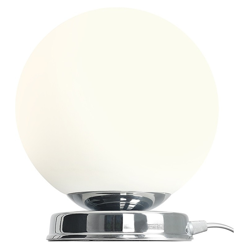 Lampa stołowa szklana Aldex Ball Chrome 20 - Elegancki design