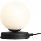 Lampa stołowa szklana Ball Black 20 | Aldex - Eleganckie oświetlenie