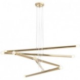 Lampa Glamour Tubo Gold 100cm | Aldex - Elegancki Żyrandol