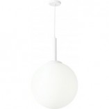 Lampa wisząca szklana kula Bosso White - Aldex | Oświetlenie